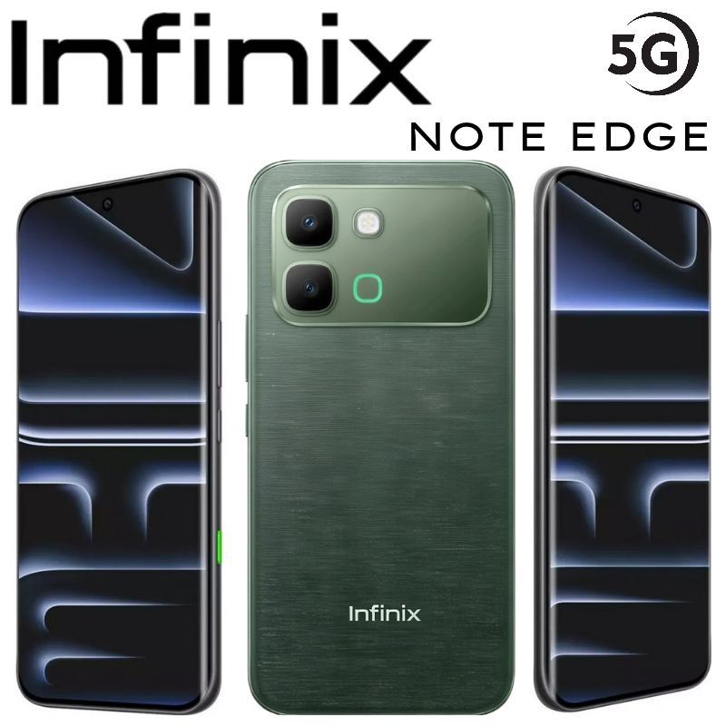 [NEW ARRIVAL] Infinix Note Edge 8GB RAM 256GB ROM 6500mAh Battery 6.78 Inch 120Hz Curved AMOLED 50MP Main Camera OIS Gorilla Glass Protection Smartphone Dimensity 7100 45W Charging Phone Ultra Slim