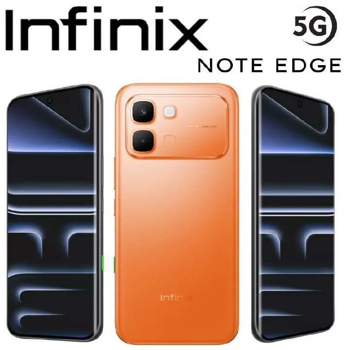 [NEW ARRIVAL] Infinix Note Edge 8GB RAM 256GB ROM 6500mAh Battery 6.78 Inch 120Hz Curved AMOLED 50MP Main Camera OIS Gorilla Glass Protection Smartphone Dimensity 7100 45W Charging Phone Ultra Slim