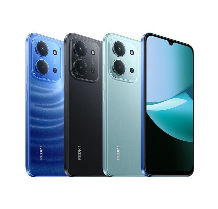 Redmi 15C 8(4+4)GB RAM 128GB ROM MediaTek Helio G81 Ultra 6000mAh Battery 50MP Camera 6.9 Inch 120Hz Screen Smartphone Android 15 HyperOS 18W Charging Phone Expandable Storage Dual SIM