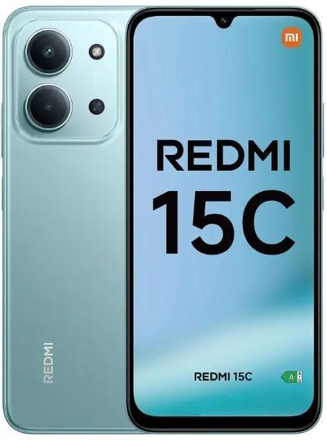 Redmi 15C 256GB ROM + 8GB RAM 6.9 Inch 120Hz HD+ Display 50MP Dual AI Camera 6000mAh Battery 18W Fast Charging Helio G81 Ultra Smartphone Android 15 HyperOS Phone Best Price