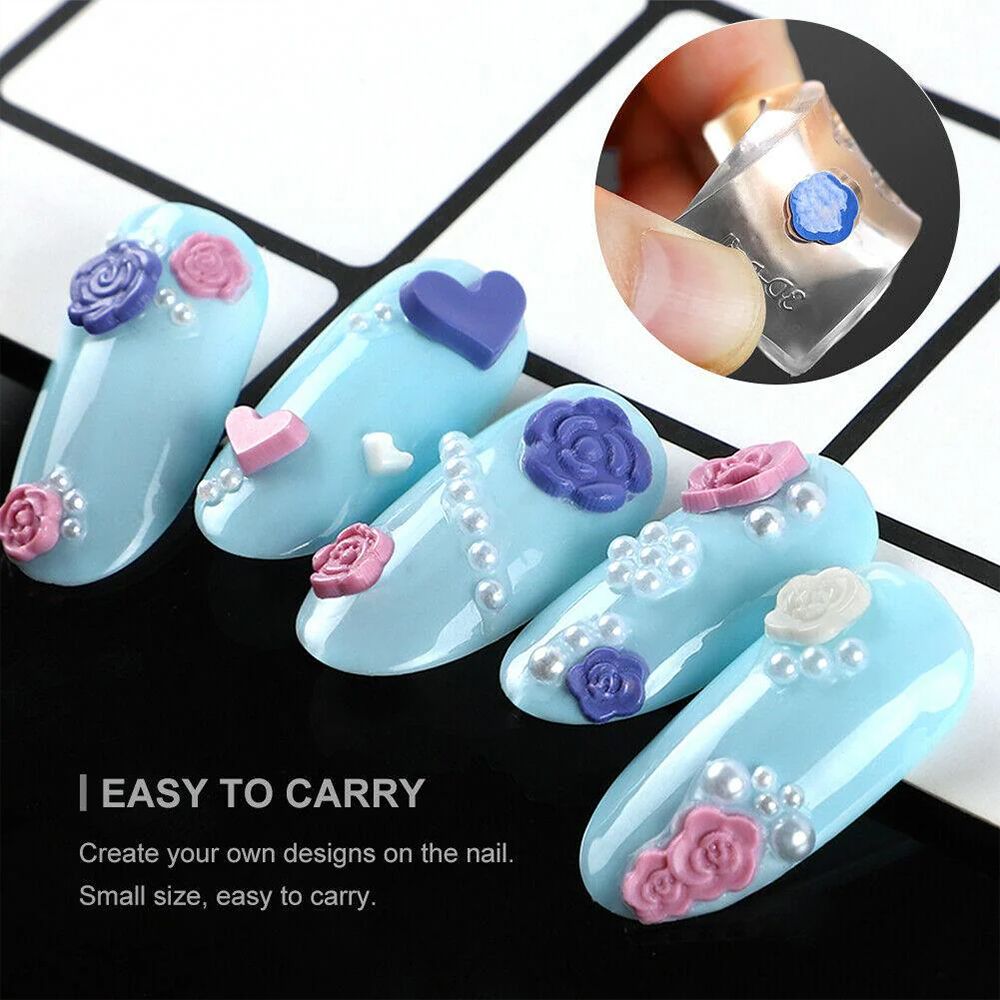 Acrylic Nail Art Kit Crystal Nail 3D Nail Tips Carving Tools Acrylic Liquid Monomer Powder Pen Manicure Set