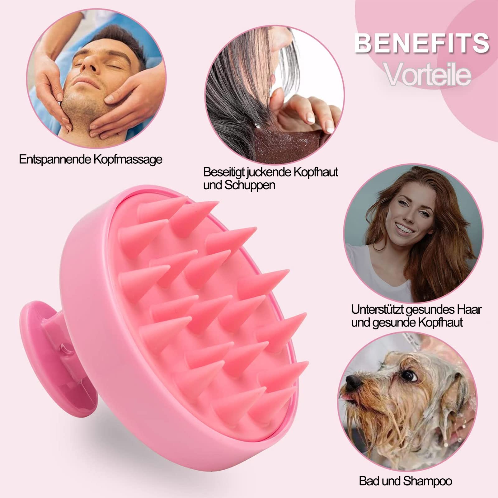 12 Pieces/set of Hair Styling Comb Set Spray Bottle Silicone Scalp Massager Shower Shampoo Brush Tail Comb Edge Brush Hairdressing Tool Set