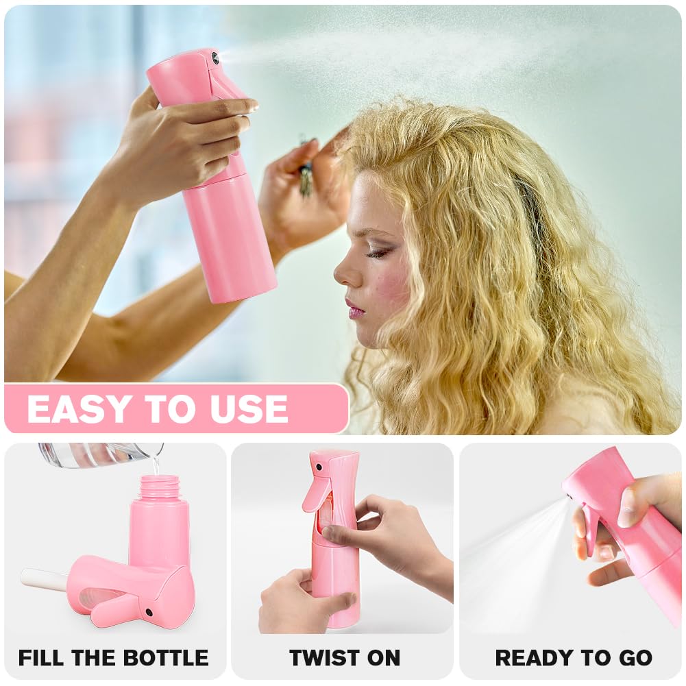 12 Pieces/set of Hair Styling Comb Set Spray Bottle Silicone Scalp Massager Shower Shampoo Brush Tail Comb Edge Brush Hairdressing Tool Set