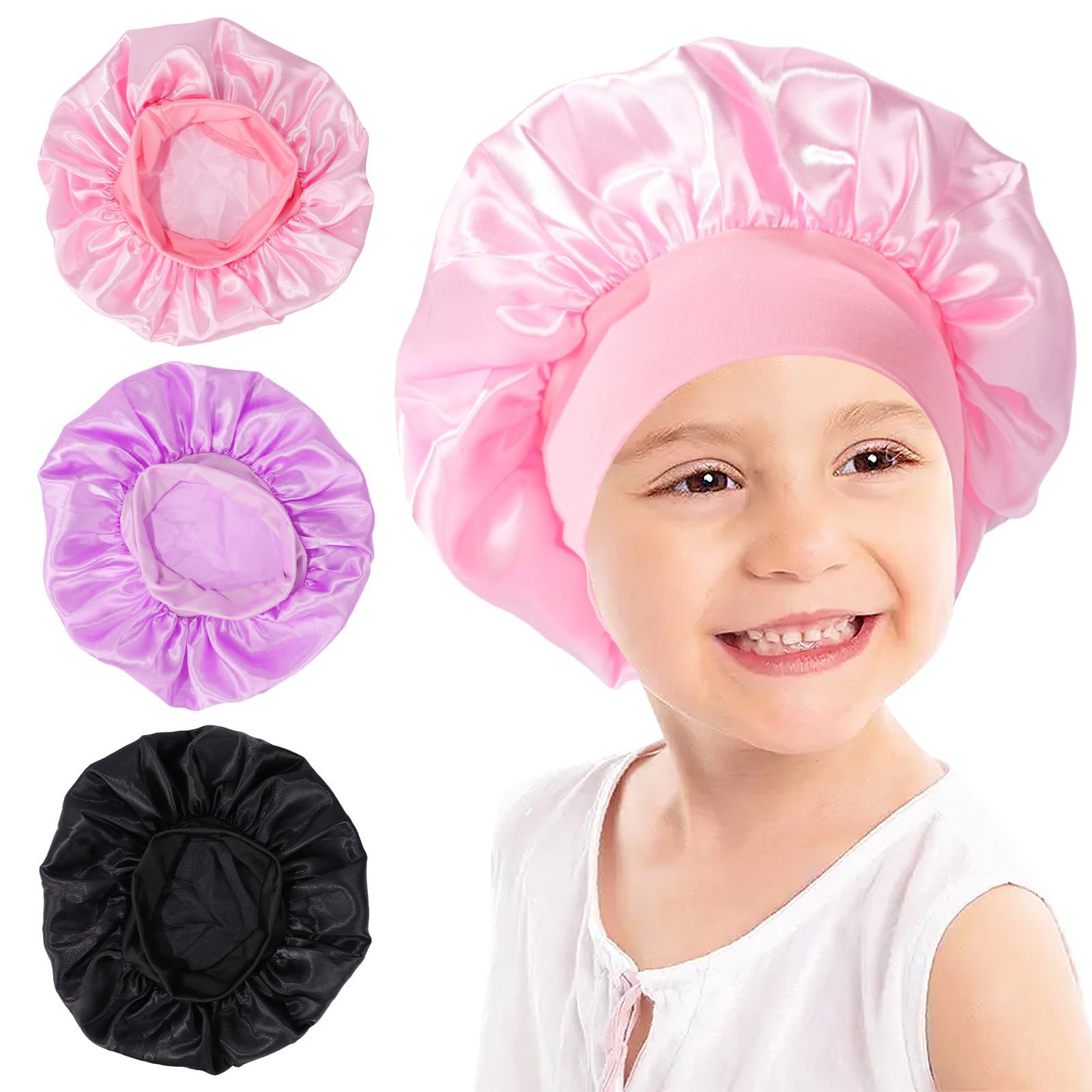 3pcs Baby Hair Bands Girls Nylon Headbands Newborn Soft