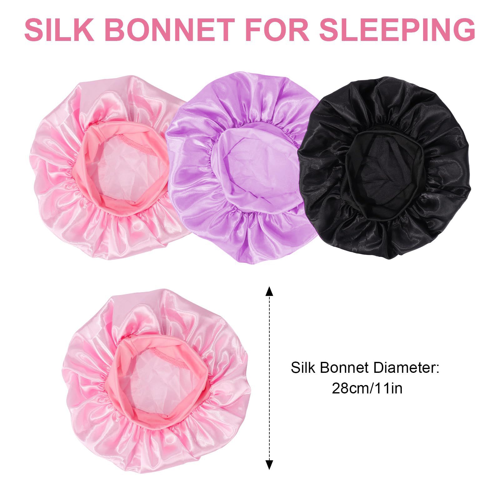 3pcs Baby Hair Bands Girls Nylon Headbands Newborn Soft