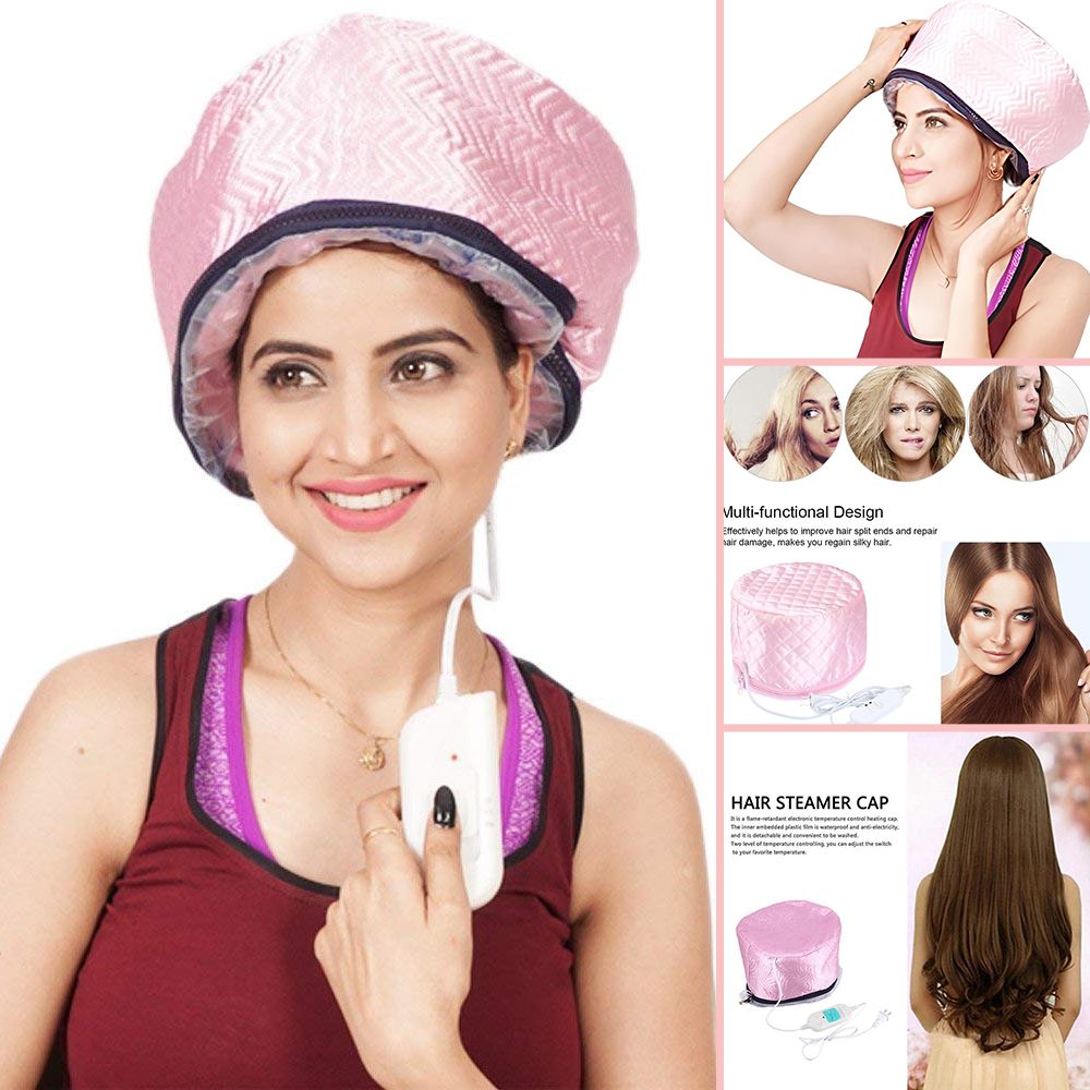 Thermal Steamer Hair Heat Cap Deep Conditioning Best Hair Heat Cap Electric SPA Hair Care Cap Hair Dryers & Accessories