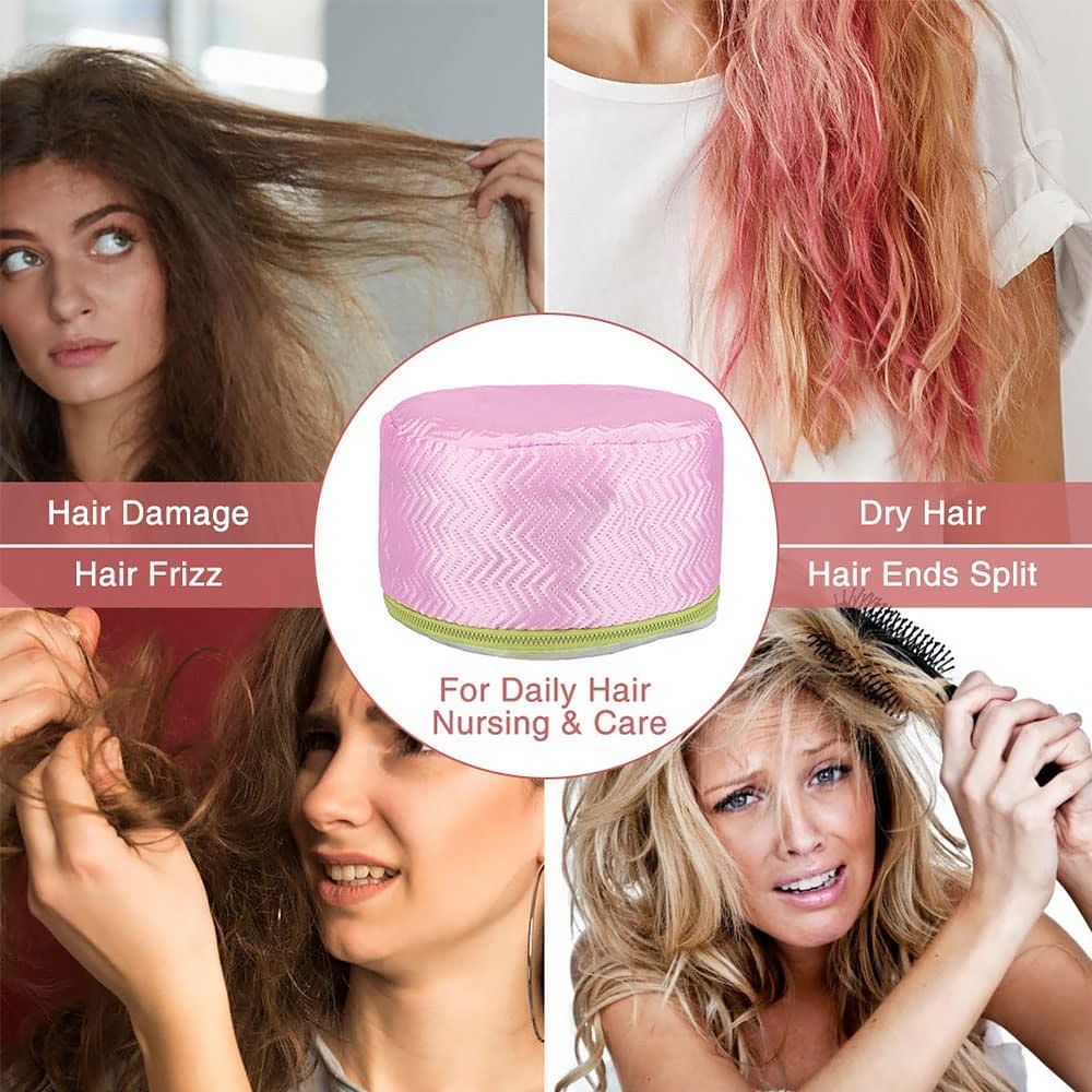 Thermal Steamer Hair Heat Cap Deep Conditioning Best Hair Heat Cap Electric SPA Hair Care Cap Hair Dryers & Accessories