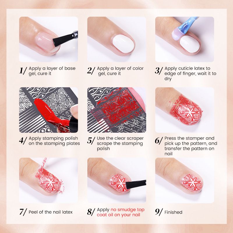 4pcs Nail Polish & 3pcs Top & Base Coat & Sealer Builder Nail Gel Set Glitter Nail Art Kit No Wipe Gel Shine Finish Long Lasting Gel Soak Off UV LED Manicure Nail Polish