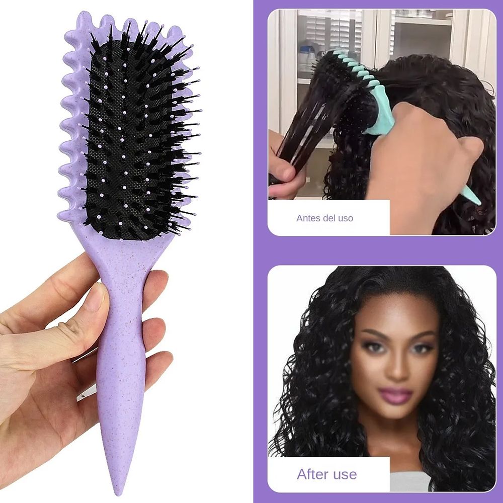 10pcs/set Hair Styling Set Spray Refillable Bottles Portable Hair Dye Bottle Silicone Shampoo Brush Styling Comb Salon Hairdressing Tool Set