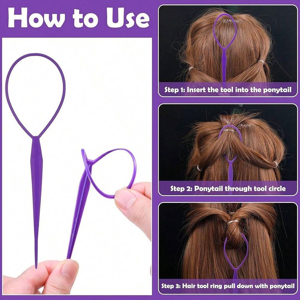 9 piece/set Hairdressing Styling Tool Empty Hair Dye Bottle Scalp Massager Shampoo Brush Hair Styling Comb Hair Coloring Dyeing Bottles Braiding Tool Salon Hairdressing Tool