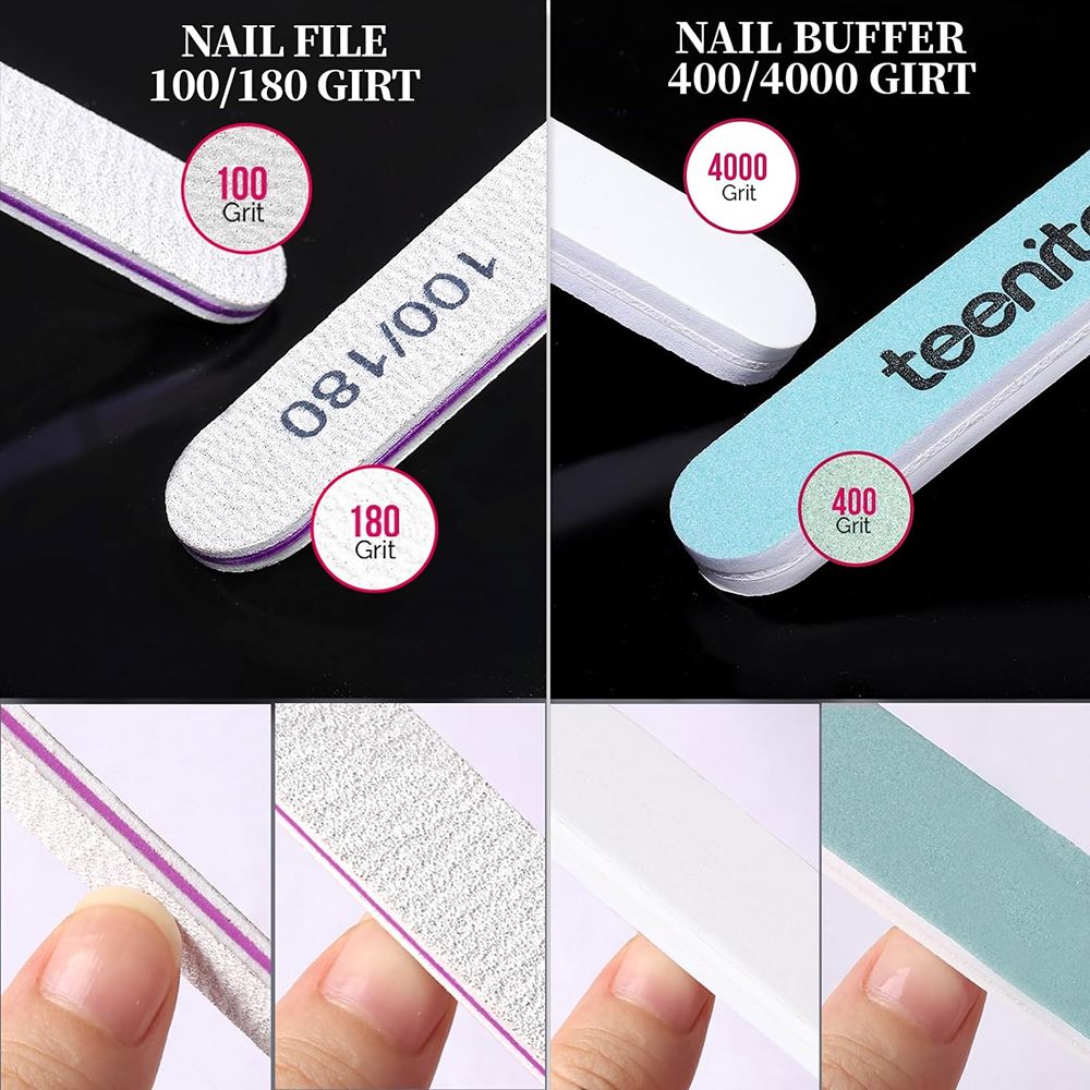 Acrylic Nail Kit Magnetic Nail Art Holder Clipper Nail 500pcs Clear Coffin Nail Tips Stand for False Nails  Press On Nails DIY Manicure Tools