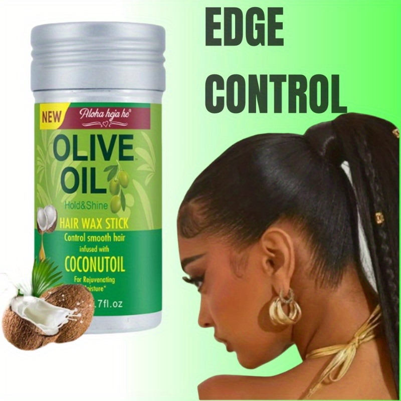 Hair Wax Stick For Wig & Natural Hair Hairspray Fixed Fluffy Hairstyling Wax Hold Wax Stick For Wig Broken Hair Artifact Hair Wax Stick Gel Cream