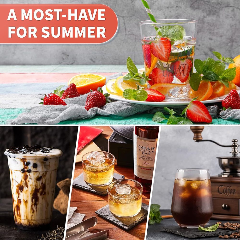 2pcs/set 33-Cavity Round Silicone Ice Cube Tray with Lid - Reusable Freezer Mold for Ice Cream & Frozen Treats Ice Maker