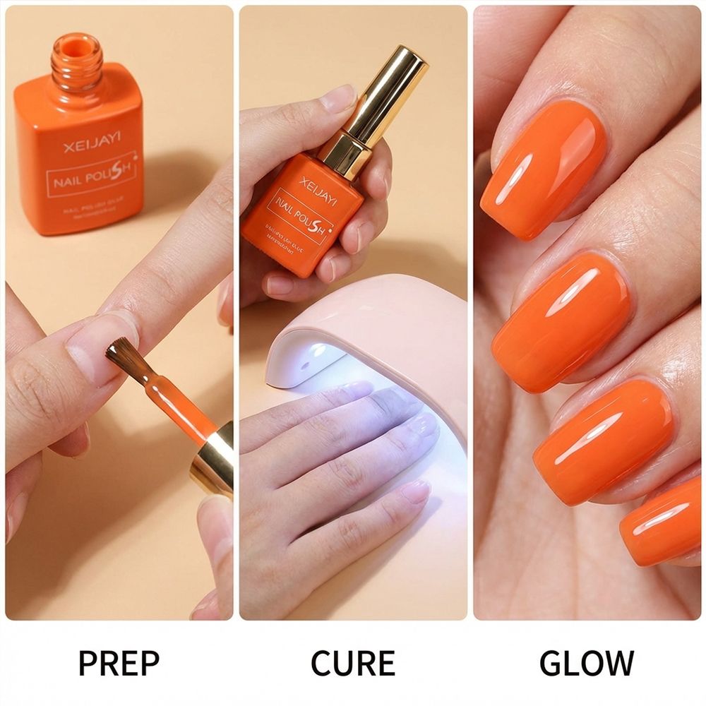 4pcs Nail Polish Builder Nail Gel Set Glitter Nail Art Kit No Wipe Gel Shine Finish Long Lasting Gel Soak Off UV LED Manicure Nail Polish