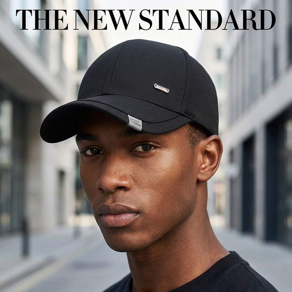 Men Cotton Baseball Cap Peaked Cap Women Adjustable Sun Hat Outdoor Casual Sports Hats Solid Color Snapback Breathable Cap