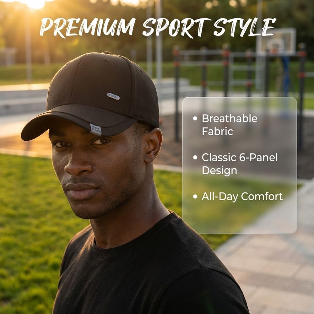Men Cotton Baseball Cap Peaked Cap Women Adjustable Sun Hat Outdoor Casual Sports Hats Solid Color Snapback Breathable Cap
