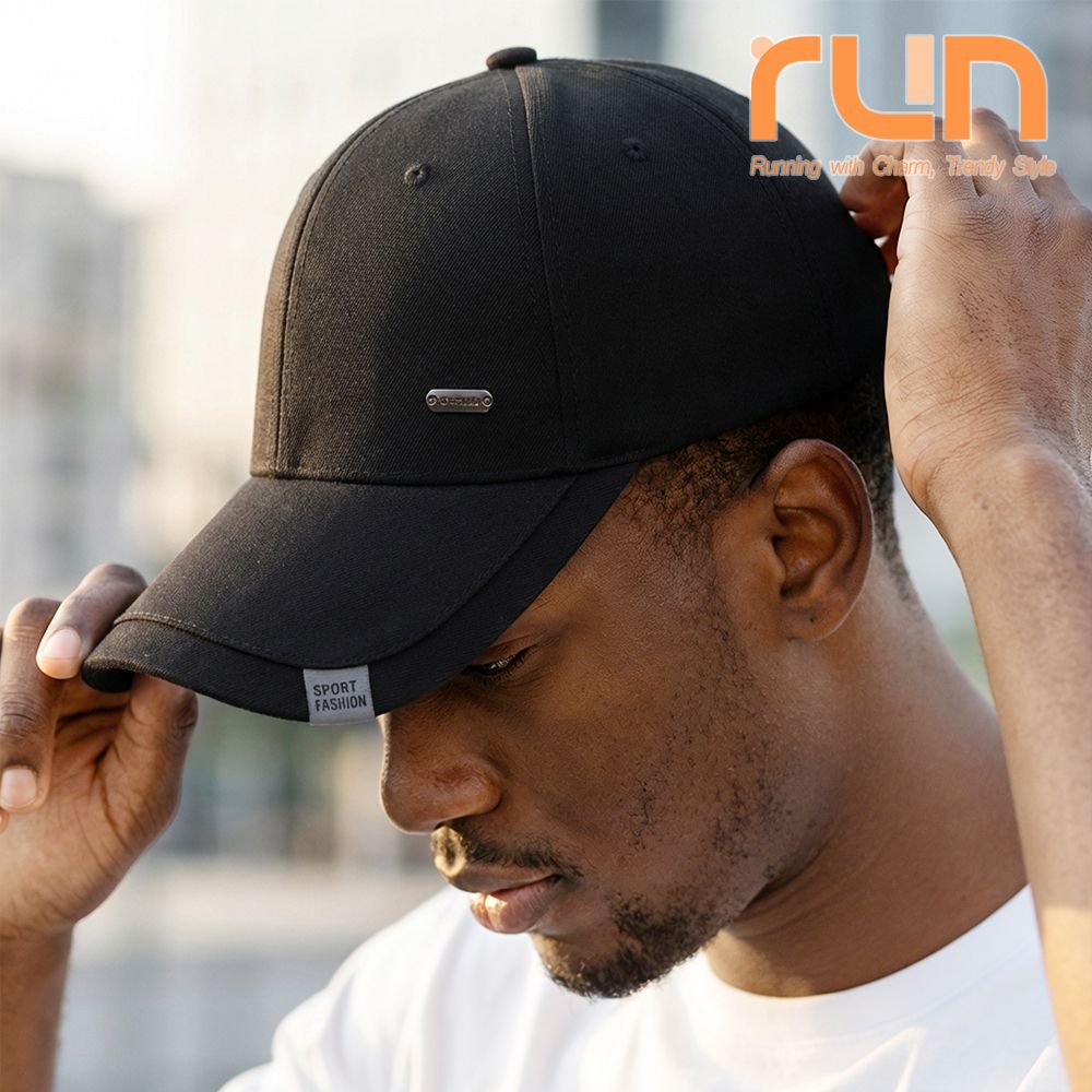 Men Cotton Baseball Cap Peaked Cap Women Adjustable Sun Hat Outdoor Casual Sports Hats Solid Color Snapback Breathable Cap