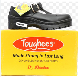 BACK TO SCHOOL Bata Toughee GENUINE PURE LEATHER School Shoes – Durable, Comfortable & Stylish Back-to-School Footwear for Kids (Available in Multiple Sizes)