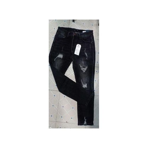 Fashion  Ragged Fashionable Jeans Trousers-slim Fit