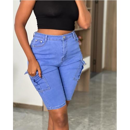 Women's Cargo Mummy Shorts Jeans
comfortable and good looking all the time