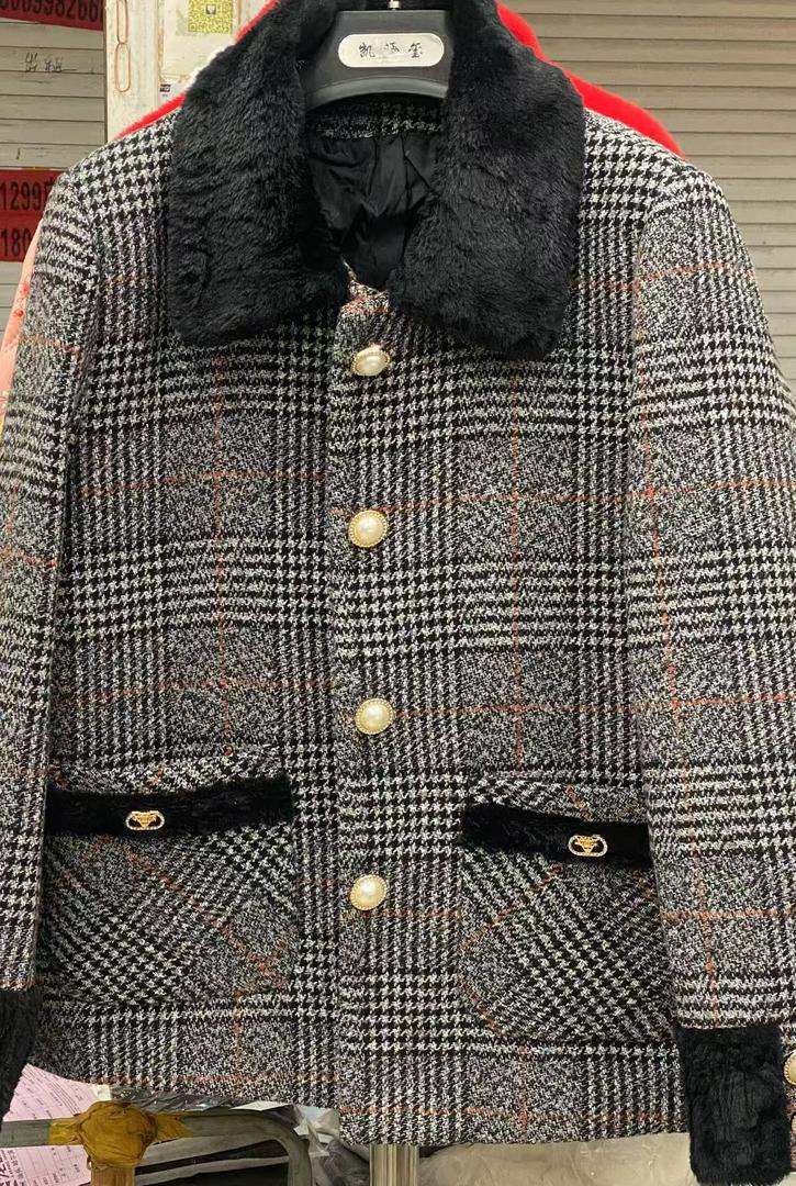 TOP QUALITY WARM LADIES SHORT TRENCH COAT