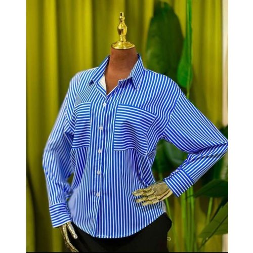 ENHANCE YOUR CONFIDENCE Ladies Stripped Official/Casual Shirt