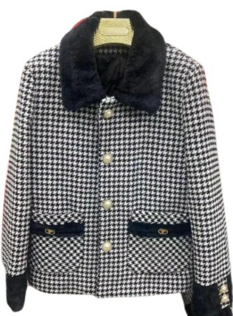 TOP QUALITY WARM LADIES SHORT TRENCH COAT