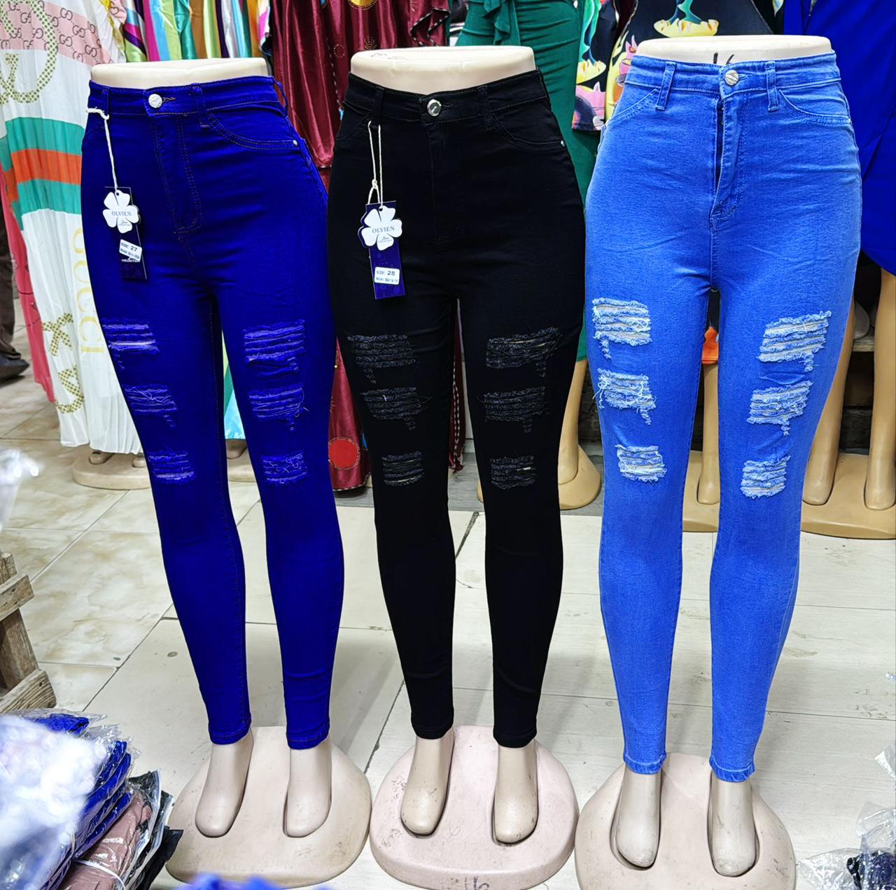 👖 Ladies Rugged Trousers 👖
Sizes 27 – 34
✅ Trendy & edgy street style
✅ Durable, comfy & versatile
✅ Pair with sneakers or heels for a bold look

🔥 Rugged never looked this chic!