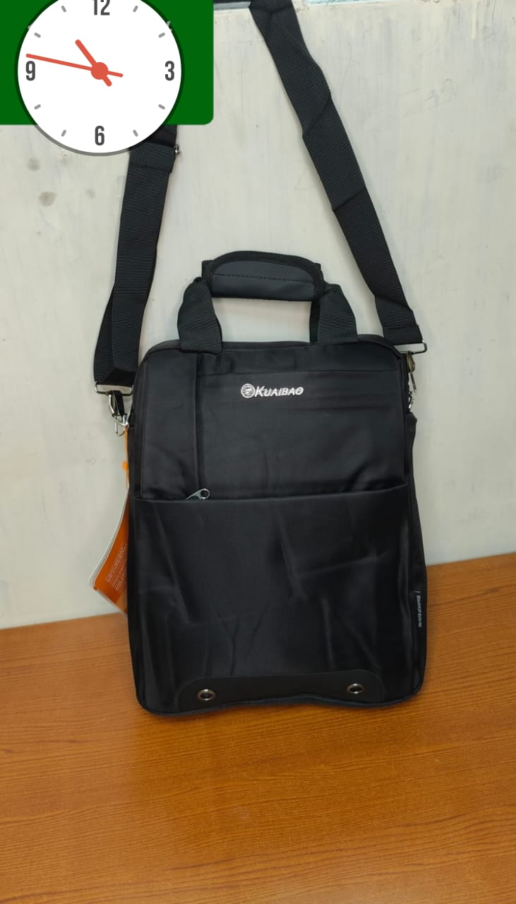 laptop bag, messenger bag, or briefcase, given its design with a top handle and a shoulder strap. Kuaibao is known for producing various types of bags, including backpacks and travel luggage.