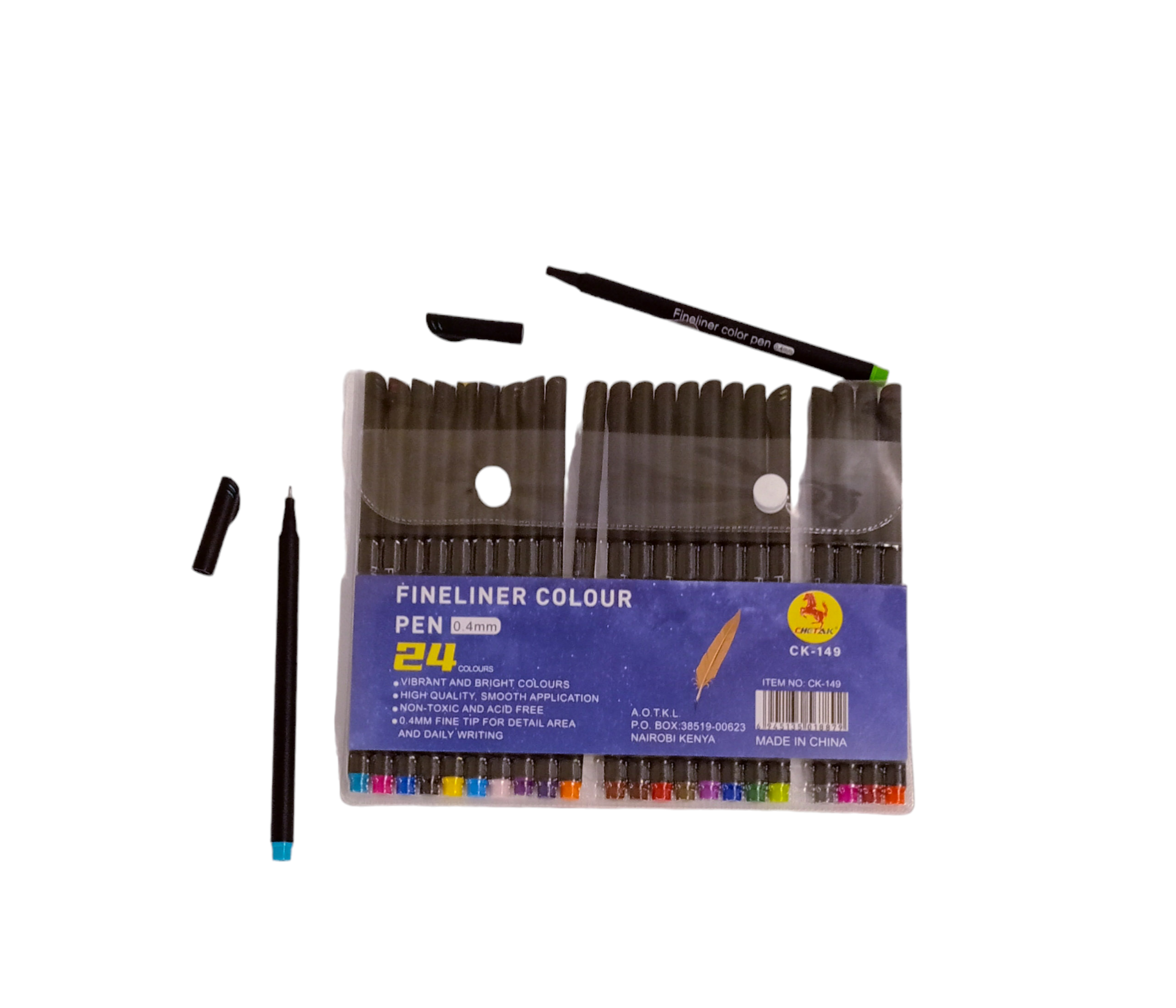 Biro Fine Liner -24 Color
