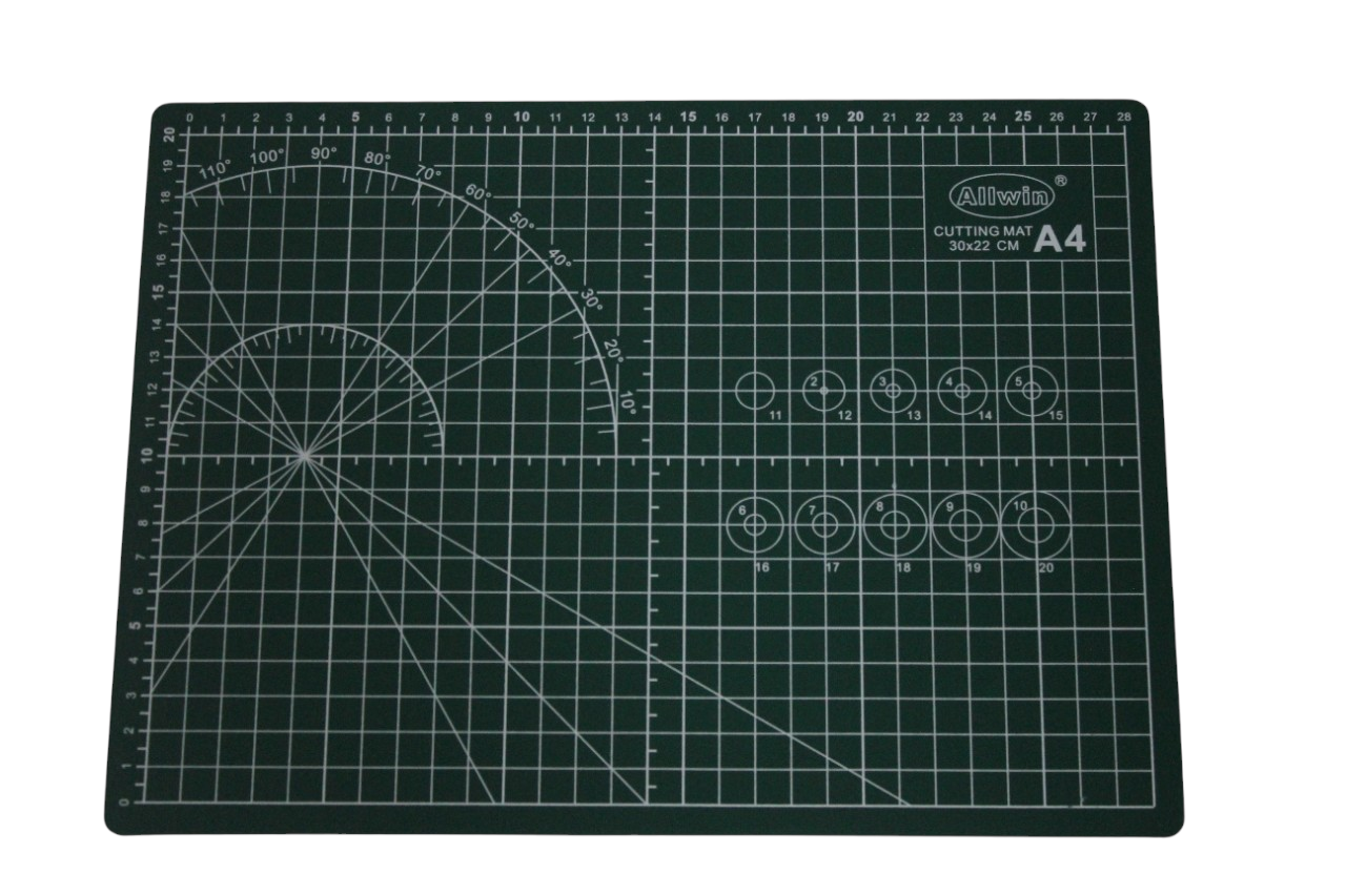 Cutting Mat Self Healing Mat Double Sided A4 Size