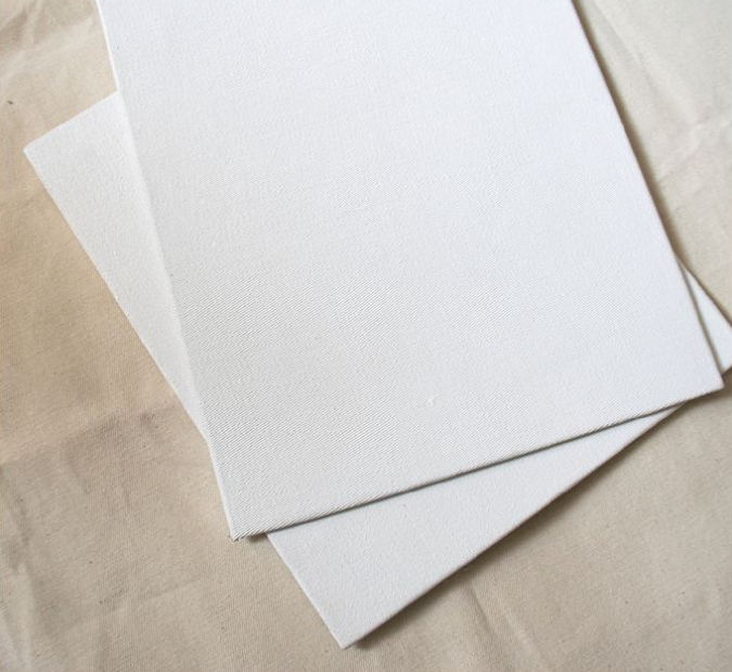 3 Pieces Artist Canvas Panel Boards Set  20 x 30 CM + Free Paint Brushes | Primed Cotton Painting Surface for Acrylic & Oil