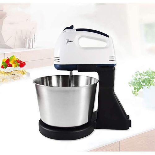 7 Speeds Electric Hand Mixer Dough Mixer With Bowl