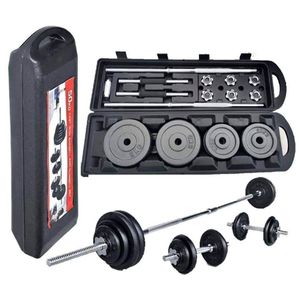 📌🏋‍♀️🏋‍♀️A PERFECT GYM WORKOUTS 📌🏋‍♀️🏋‍♀️50kgs Dumbells Weight And Barbells With Chrome Bar✅ Anti-Slip Grip✅ Space-Efficient✅ Versatile Use✅ Durable Build✅️Adjustable Design