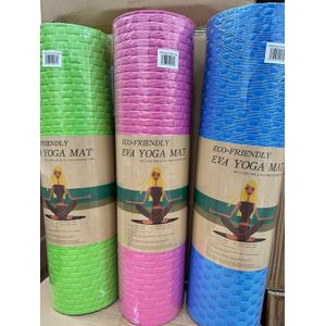 😎▶️10MM High Quality Exercise/Yoga Mat For Men & Women Fitness.Eco-friendly and made from recyclable EVA material.
100% non-toxic and safe for body and environment.
Easy to clean with moisture-resist