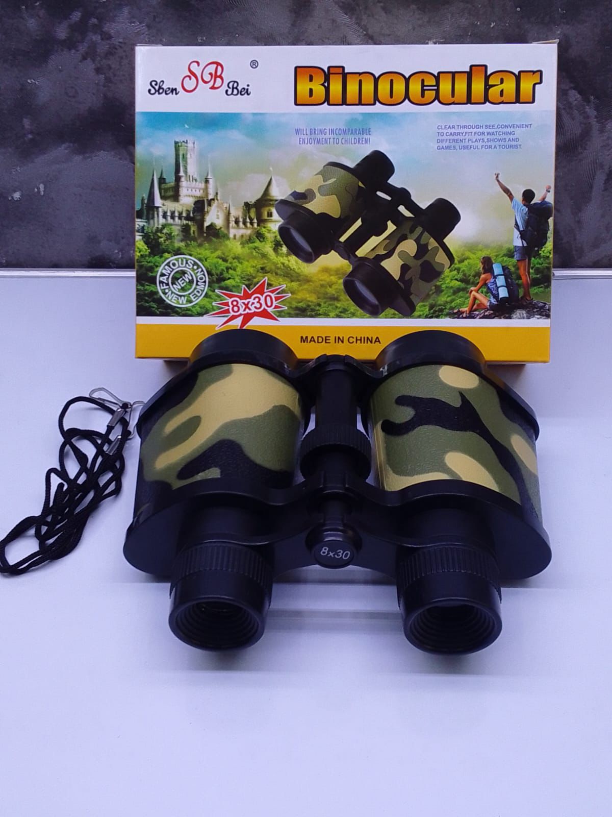 Binoculars for Kids, Kids Binoculars for 3-12 Years Boys and Girls,Toy Binoculars Kids Camping Gear，Kids Binoculars for Bird Watching, Hiking, Camping, Travel, Spy Games & Exploration