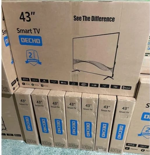 DECHO Smart Android TVs – delivering top quality at unbeatable prices. Enjoy clear visuals, smart features, and smooth performance all in one screen!
📺 Available Sizes:
32” Smart Android TV – Perfect
