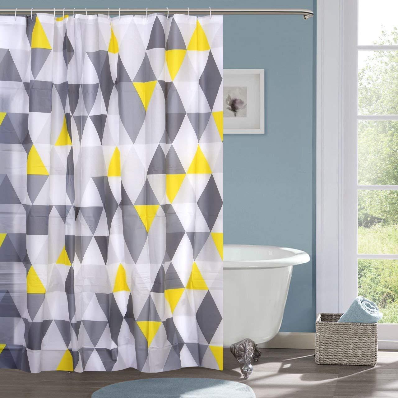 Waterproof Fabric Printed Shower Curtains – NOW AVAILABLE ⏯️
Add style and protection to your bathroom with these beautiful printed shower curtains.
▪️ Use: Bathroom decoration & water protection
▪️ M
