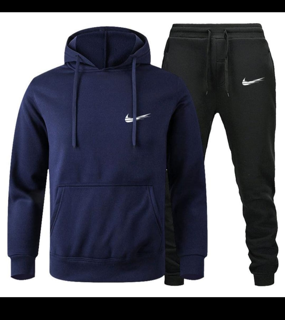 Fashion Twopiece Outdoor Set Man Sweatshirt Pants Sweatsuit