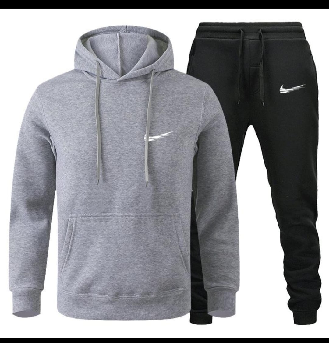 Fashion Twopiece Outdoor Set Man Sweatshirt Pants Sweatsuit