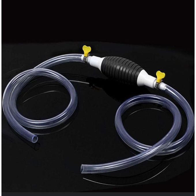 High Flow Siphon Hand Pump Portable Manual Car Fuel Transfer Pump for Gas Gasoline Petrol Diesel Oil Liquid Fuel Pump