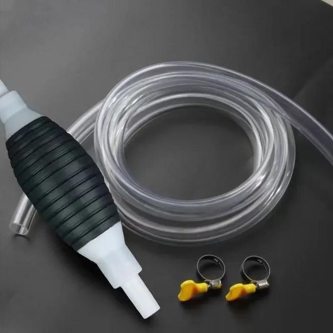 High Flow Siphon Hand Pump Portable Manual Car Fuel Transfer Pump for Gas Gasoline Petrol Diesel Oil Liquid Fuel Pump