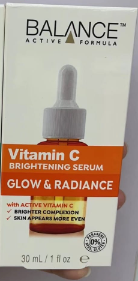 Balance Active Formula Vitamin C Brightening Power Serum Glow And Radiance 30ml