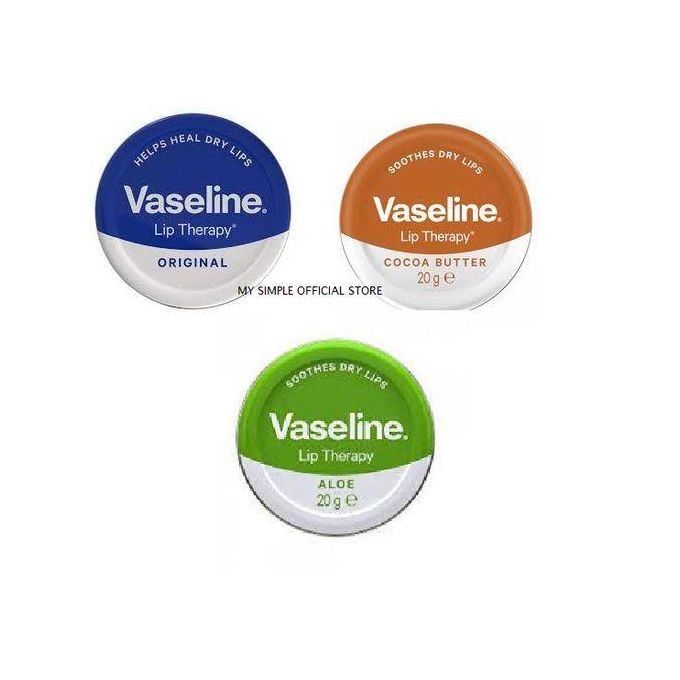 Vaseline Lip Therapy Rosy Lips With Rose Oil 20 G