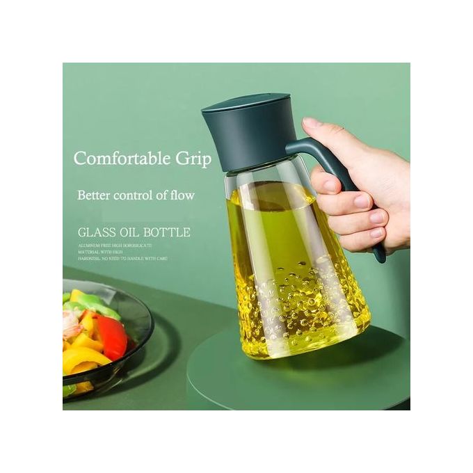 630ML Autoflip Automatic Refill Glass Soy Sauce Bottle