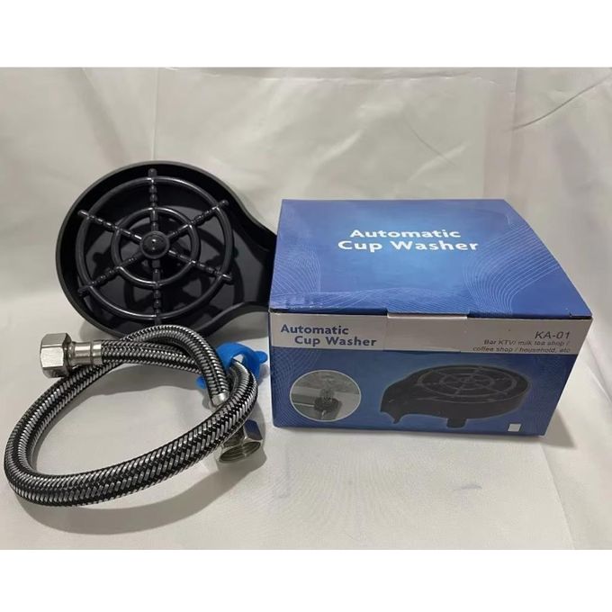 Automatic Cup Washer with Easy Installation for Kitchen Countertops, Efficiently Cleans Cups, Mugs, and Glassware, Compact Design, Energy-Saving, Durable and Hygienic Cleaning Solution