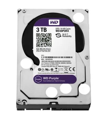 Western Digital Purple B,Internal,5400 RPM,3.5 inch (WD40PURX) Hard Drive
