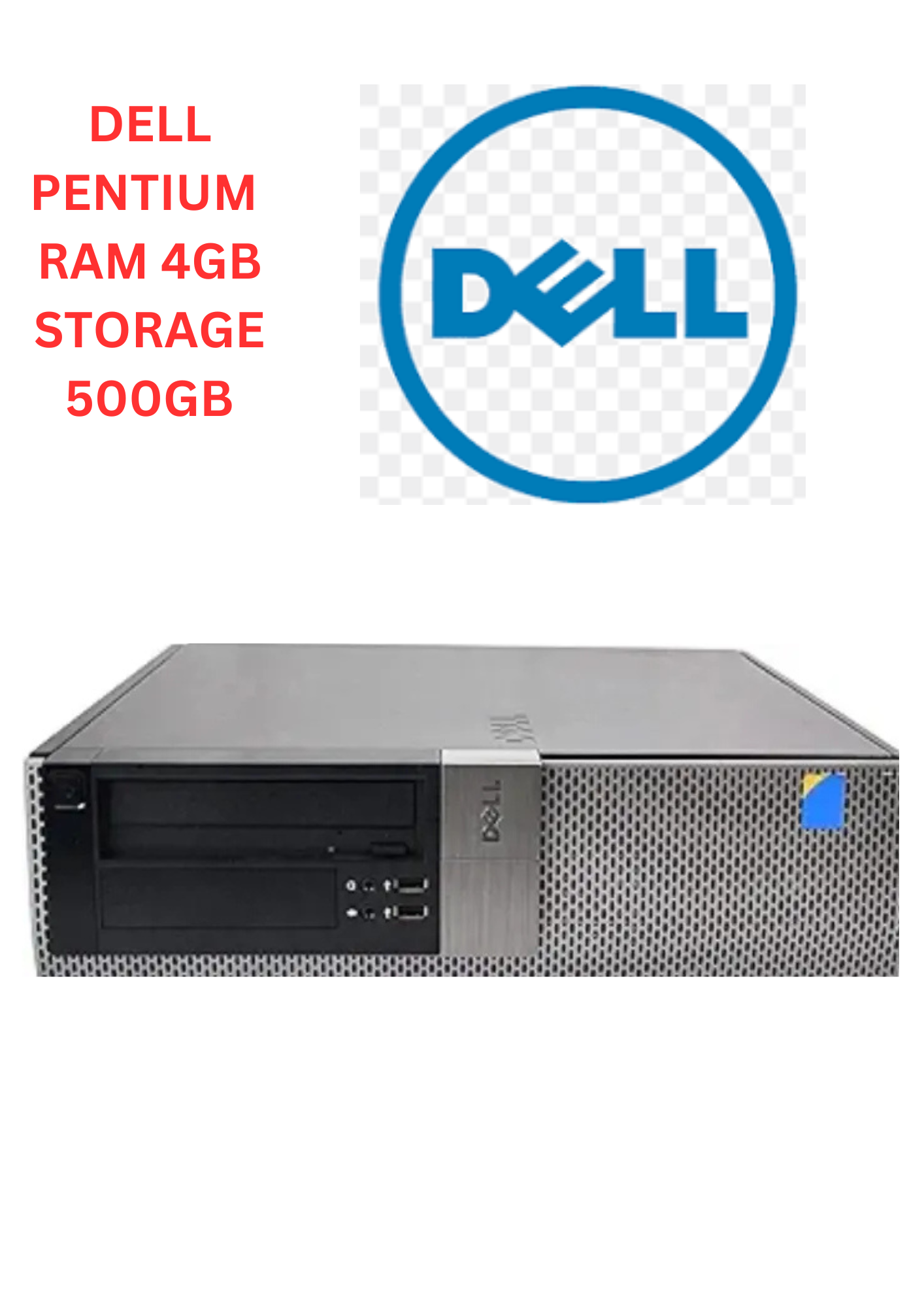 DELL CORE 2 ,2GB  RAM,500GB HDD