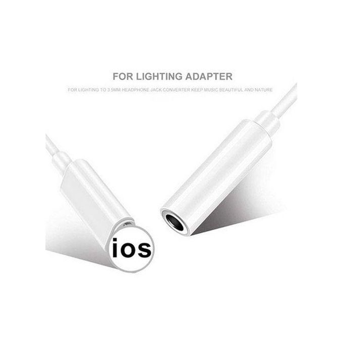 Apple MFi Certified Lightning to 3.5 mm Headphone Jack Adapter for iPhone, iPhone Aux Adapter Converter Dongle Audio Cable