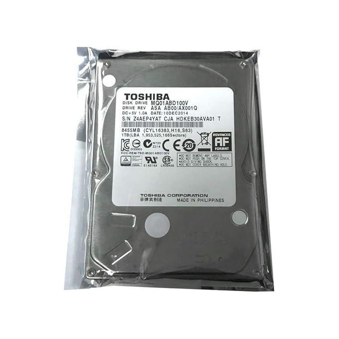 Toshiba Slim Laptop Internal Hard Disk- 500GB